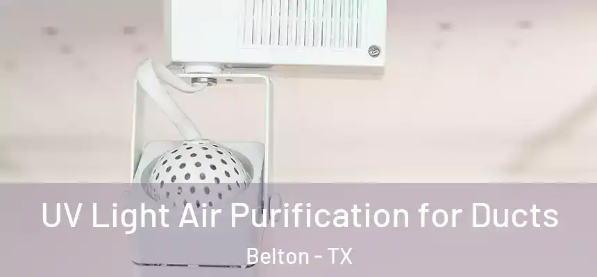 UV Light Air Purification for Ducts Belton - TX